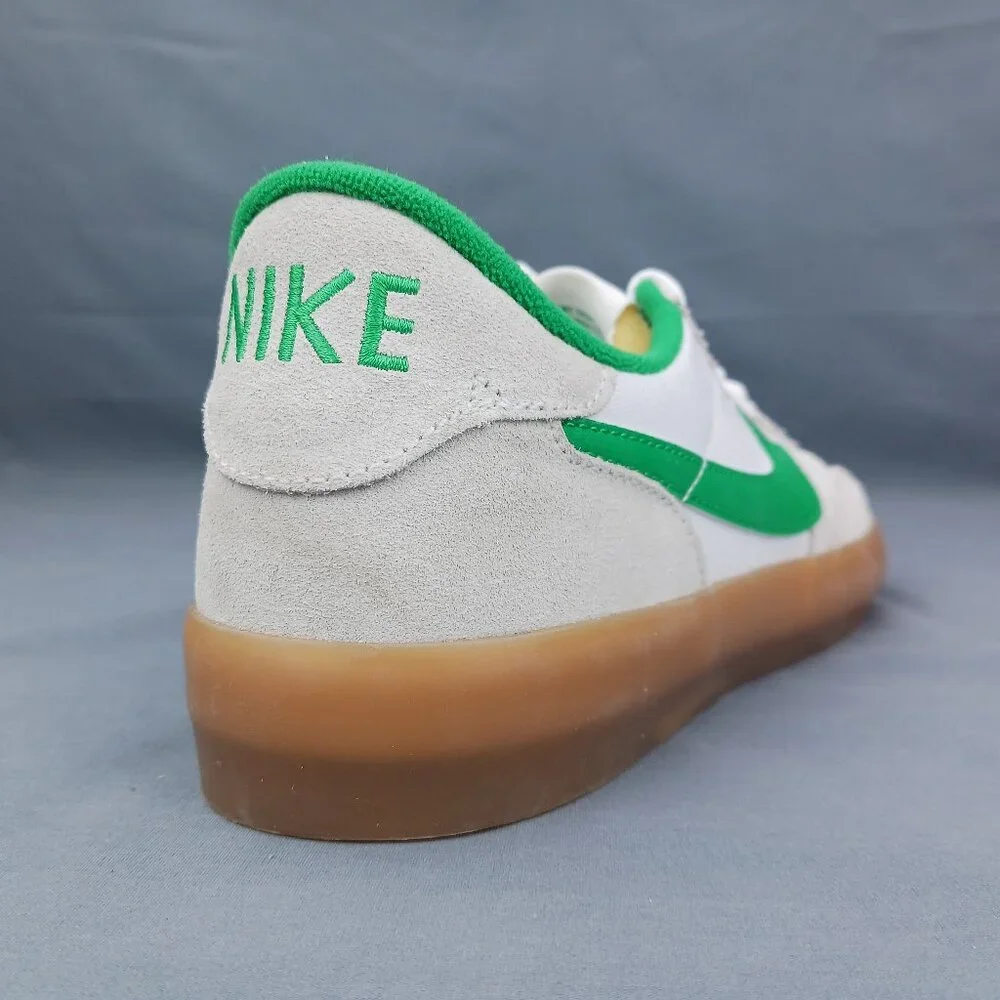Nike SB Heritage Vulc Mens Sneakers CD5010 101 White Green Size 10-14 NO BOX TOP